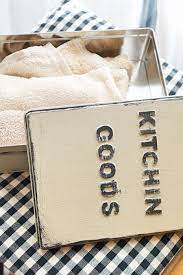 おかきの空き缶にシールで簡単 なんちゃってエンボス加工 空き缶 おかき シール