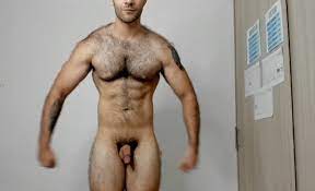 Naked hairy studs