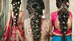 Latest Bridal Wedding Hairstyle Encagement Hairstyle Party Hairstyle Indian Wedding Hairstyles Wedding Hairstyles Party Hairstyles
