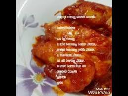 Resepi Udang Masak Merah Youtube