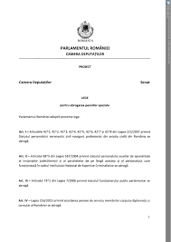 Nicio pensie nu va scădea, după recalculare. Proiectul Legii De Abrogare A Pensiilor Speciale Depus De Usr La Senat Huhurez Com
