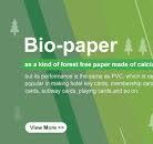 Cartão Biodegradável de proteção ambiental Rfid Bio PVC NFC ...