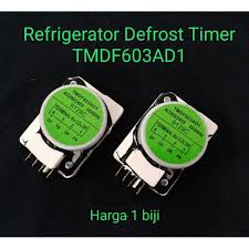 Masalah yang selalu timbul pada sistem auto defrost adalah sensor yang bermasalah,boleh jadi juga timer problem, mungkin juga heater rosak, apa pun yang penting adalah oemeriksaan terperinci diperlukan. 1 Biji Tmdf603ad1 Refrigerator Defrost Timer Peti Ais
