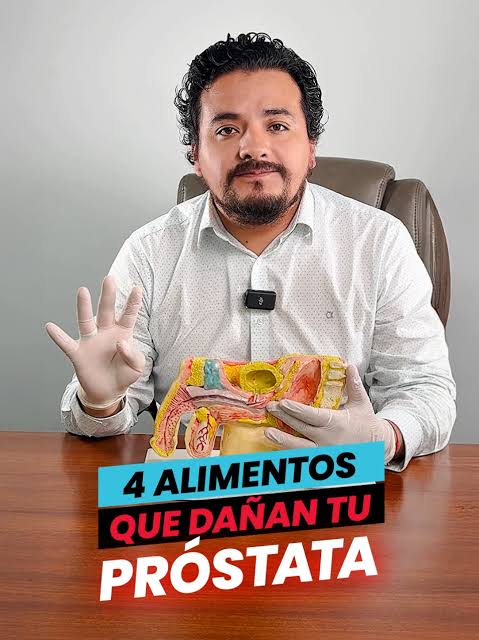 Alimentos que dañan tu próstata y no lo sabes