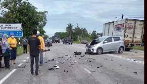 Keadaan kereta selepas.kemalangan tidak akan seperti.duli. Kemalangan Sahih