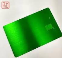 RFID NFC Business VIP Laser Engraving Frosted or Mirror Finish Stainless  Steel Aluminum Titanium Alloy Brass Textured Gift Membership Metal Card