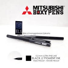 Jual Mitsubishi Boxy Black Pen 03 Mm Jakarta Barat Els Shop Tokopedia