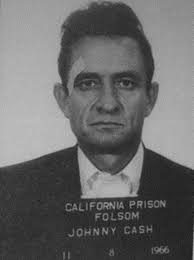Folsom Prison Mugshot Johnny Cash 1966 Johnny Cash Mug Shots John Cash