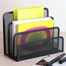 Keegh 5 tier mesh paper organizer tray Amazon Com Desk Mail Organizer Wishacc Small File Holders Letter Organizer Metal Mesh Document Filing Folders Paper Organizer For Desktop Office Products