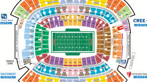 stadium seat flow charts