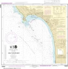 Oceangrafix Noaa Nautical Chart 18682 Half Moon Bay