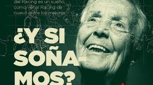 El Racing pierde a doña Fina, una aficionada de 102 años