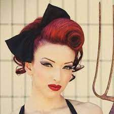 Celebrities hairstyles are very unique and best for followers and here you will find out the origin about the hairstyle that you want. Pin Up Style Victory Roll A Vintage Up Do Hsi Professional