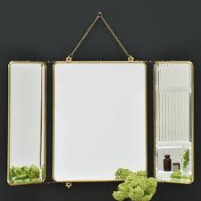 Maybe you would like to learn more about one of these? Miroir De Barbier En Laiton 3 Faces Decoclico