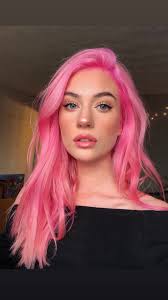 Pin By Kimmy Luna On Hair Red Pink Yellow And Copper Locks Hair Color Pink Pastel Pink Hair Hair Inspiration