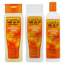 Cantu Shea Butter Shampoo Hydrating Conditioner Curl Activator Cream Natural Hair Styles Cantu Hair Products Cantu Shea Butter Shampoo