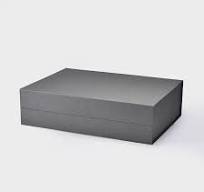 Großhandel Bulk A3 flache graue Magnet papier Geschenk boxen Verpackung mit  Deckel