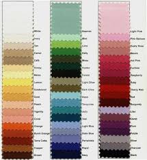Custom Tablecloth Color Chart Color Chart Custom Table Cloth Color