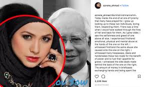 Actually she and her husband najib has been barred from leaving malaysia, as the immigration has blacklisted them (its very shame because najib, together with his wife rosmah, is the first. Azrene Ahmad Bongkar Kisah Sebenar Disebalik Kehidupannya Bersama Ibu Kandungnya Rosmah Mansur Buzzkini