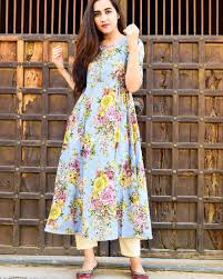 Peachmode brings to you a wide range of anarkali suits designs at best price. These Fun Floral Print Anarkalis Will Take Down This Summer Keep Me Stylish