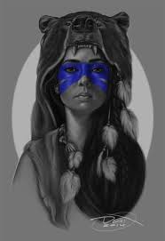 The objibwe use mukwa (bear) and misabe mukwa (. Native American Bear Headdress Tattoo Novocom Top