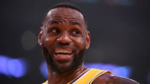 LeBron James changes stance