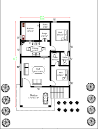 We have many customizable house plans. 28 X 48 North Facing Double Bhk Single Storey House Plan Is Available In This Dwg Cad File Download Free Autocad Dwg And Pdf File Cadbull