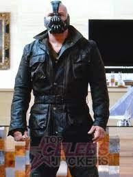 Tom Hardy Bane Black Leather Jacket Top Celebs Jackets Leather Jacket Men Leather Jacket Belstaff Jackets