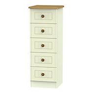 Use the smaller, separated top drawer to organize smaller necessities. Cream Chest Of Drawers Furniture B Q