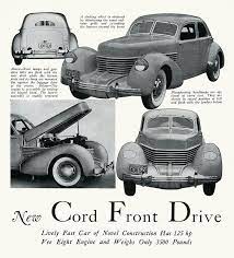 The Lively 1936 Cord Commercial Vehicle Automobile Advertising Car Advertising