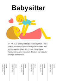 Notes for the babysitter {free printable} ~ use this stylish printable to leave for the 8. How To Promote Your Babysitting Business 8 Free Techniques