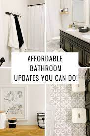 The goal is ultimate relaxation with productivity thrown in. Inexpensive Ways To Update Your Bathroom Restroom Remodel Bathroom Update Bathrooms Remodel