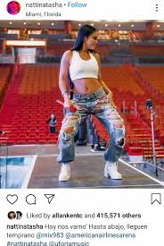 Natti natasha versuri criminal in english, i lie, if i say that in you i do not walk thinking i would like to know what criminal your style, your flow mami, very criminal criminal, cri, criminal, ah. Here S How Natti Natasha Came From A Humble Town In Dominican Republic To Being The Woman With Most Views On Youtube