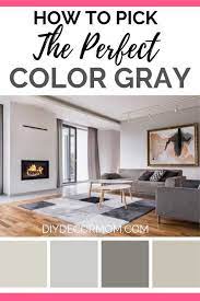 See The Best Gray Paint Colors To Paint Your Living Room Or Bedroom From The Best Designer Picks Th Best Gray Paint Color Grey Painted Rooms Grey Paint Colors