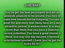 What Is Your Birth Month In 2021 How To Be Outgoing Birth Month June Baby