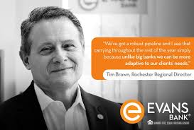 Tim Brown was recently featured in the Rochester Business Journal  discussing the banking industry's current rate of growth in Rochester