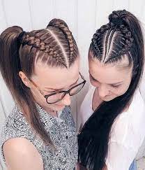 118 Pretty Braided Hairstyles For Any Outfit Braided Hairstyles Outfit Pretty New Jolie Coiffure Coiffure Coiffure Facile