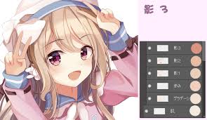 肌塗りメイキング-透明感のある女の子- | MediBang Paint – 無料のイラスト・マンガ制作ツール