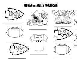 10 free printable kansas city chiefs coloring pages chiefs coloring pages. Kansas City Chiefs Speech Articulation By Kylie Devries Tpt