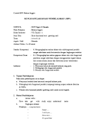 Pelajaran bahasa inggris di smp berfungsi sebagai alat pengembangan diri siswa dalam bidang ilmu pengetahuan, teknologi, dan seni. Contoh Silabus Rpp Smp Terbuka 2 Bhs Inggris Doc