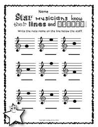 Treble Note Names Worksheet Pack Music Worksheets Music Lessons For Kids Music Lessons