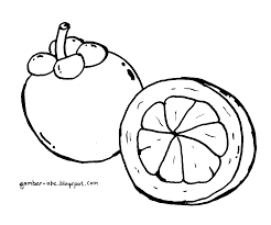 Definisi botani buah adalah bagian dari tanaman atau pohon berbunga yang dapat dimakan sebagai makanan. Mewarnai Gambar Buah Manggis Contoh Gambar Mewarnai