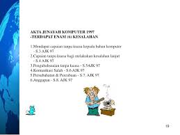 Computer crimes act incorporating all amendments up to 1 january published by. Ppt Universiti Kebangsaan Malaysia Fakulti Undang Undang Sarjana Undang Undang Perniagaan Subjek Cyber Law Uk 6153 Musbri Powerpoint Presentation Id 1725691