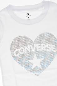 Shop for heart shirts tops online at target. Converse Kids Heart Print T Shirt Girls Glamood Outlet