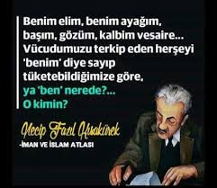 Necip Fazil Kisakurek Dualar