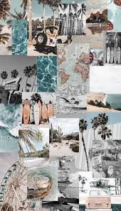 Beach Aesthetic Iphone Wallpaper Kolase Estetika Wallpaper Tumblr Dinding Gambar