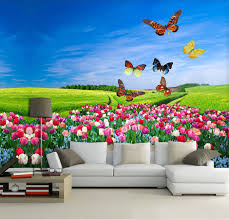 Como usar o papel de parede 3d na decoração: Papel De Parede 3d Adesivos De Parede Paisagem Natureza