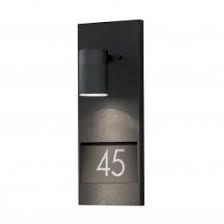 Led waterproof number doorplate solar lamp outdoor house indicating lights uk. Konstsmide Modena House Number Light House Numbers Wall Lights Led Deck Lighting