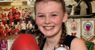 Teenage boxer makes history as Irvine club's first ever British female  champion
