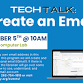 Tech Talk: Creating an Email event in New Berlin, WI